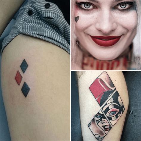 what does a harley quinn tattoo mean